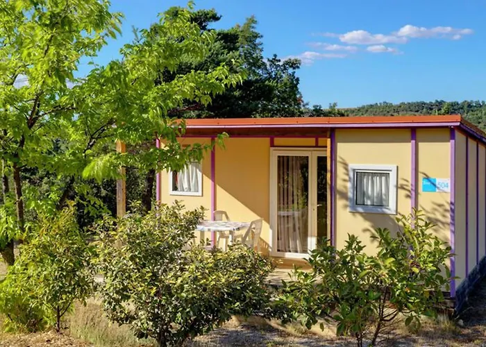 캠프장 Cosy Avec Terrasse - 4 Personnes - Api-1-52-659 에스파롱-드-베르동